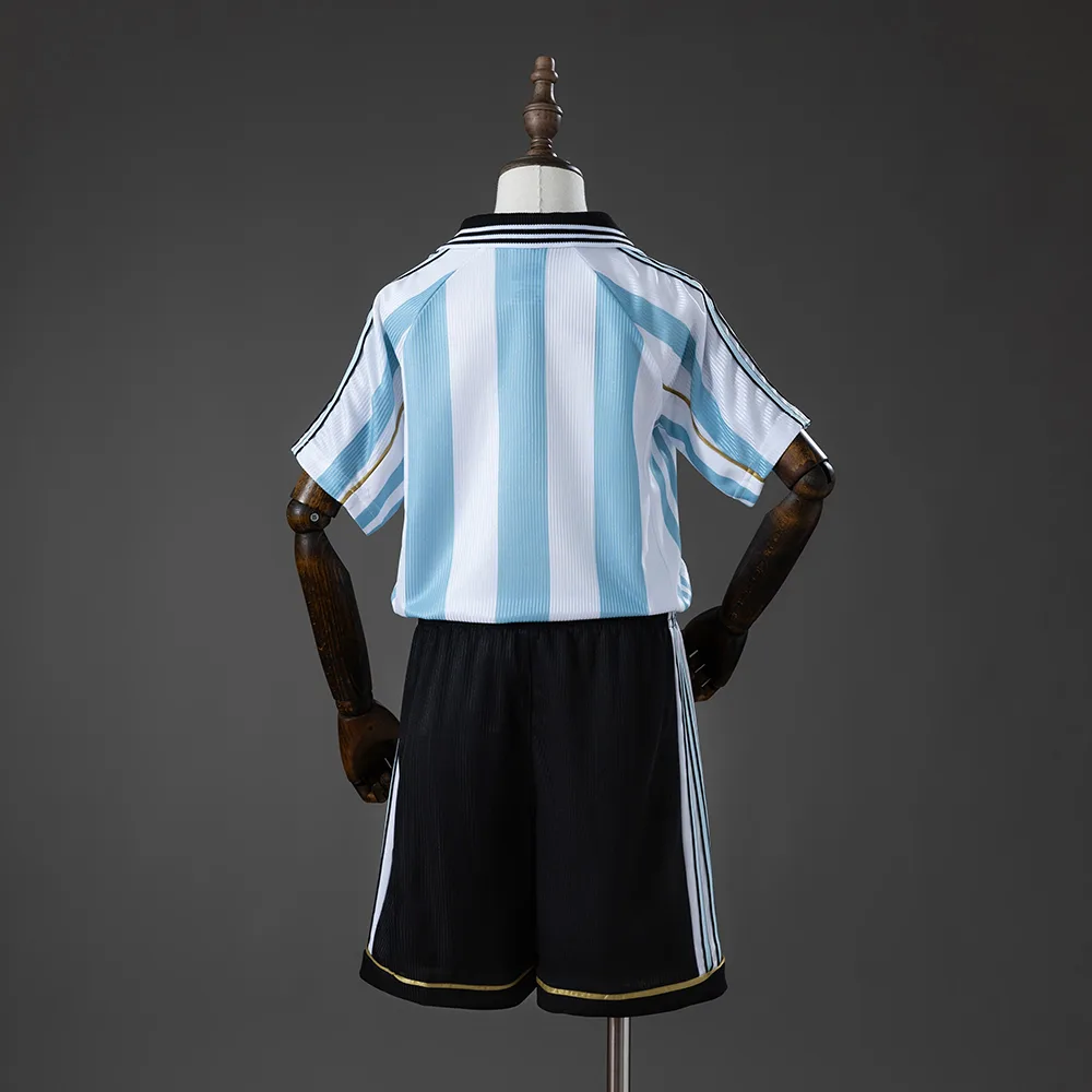 Argentina 1998 Retro Argentina Local Jerseyt Talla infantil 1998 — 2