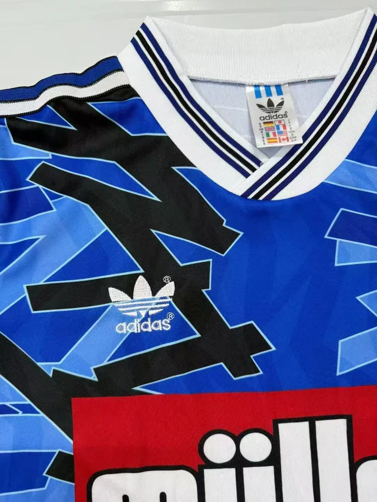 Schalke 04 1993/1994 Retro Schalke 04 Home Football Jersey 1993/1994 — 3