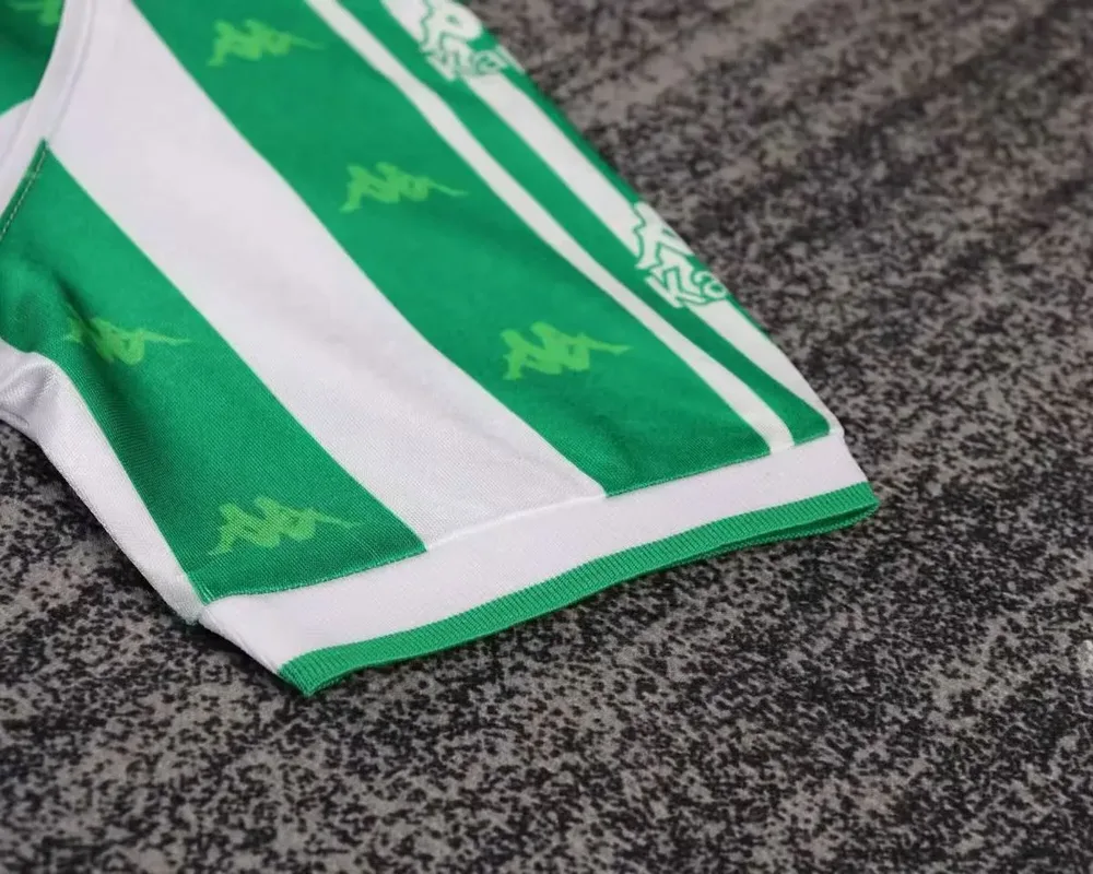 Real Betis 1995-1997 Retro Real Betis Home Football Shirt Quality Kids Size 1995/1997 — 6