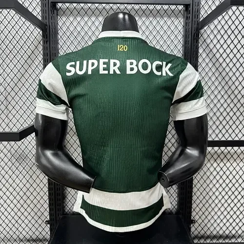 Sporting Lisbon 2026/2027 Versión jugador Sporting Lisbon Local Camiseta de fútbol 2026/27 — 2