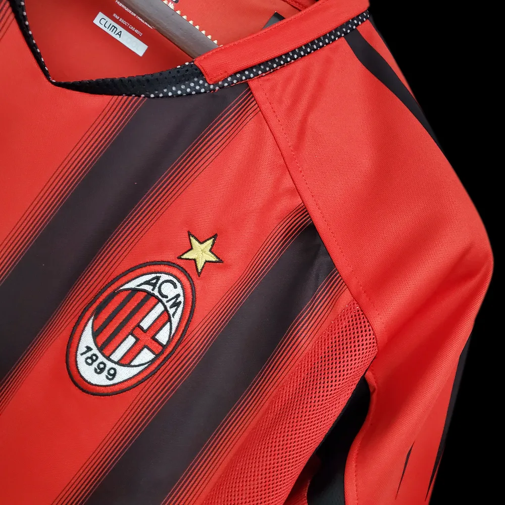 AC Milan 2004/2005 Retro AC Milan Home Football Shirt 2004/2005 — 7