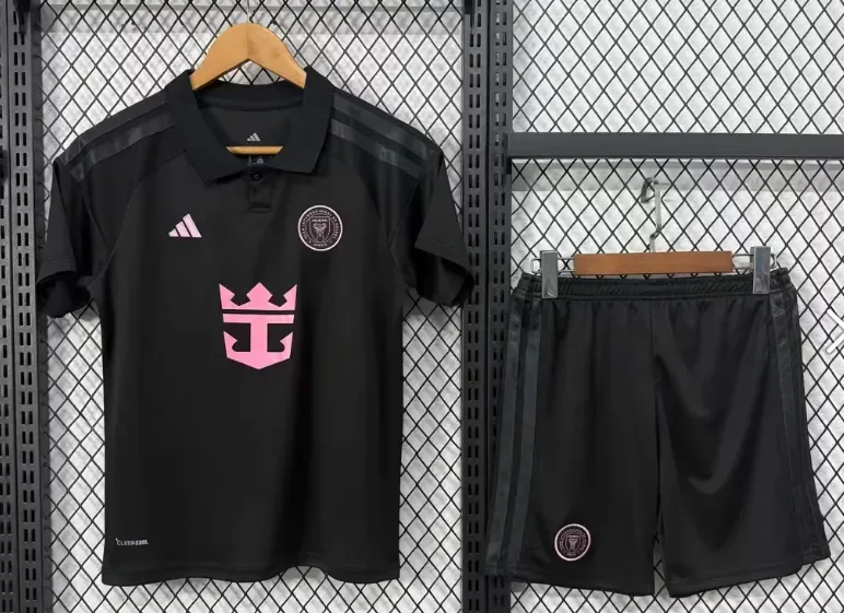 Inter Miami 2026/2027 Inter Miami Visitante Camiseta de fútbol Talla infantil 2026/27