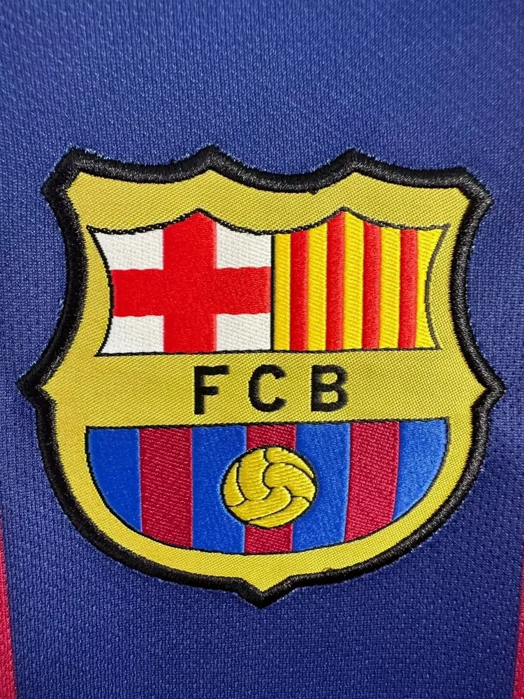 Barcelona 2014/2015 Retro Manga larga Barcelona Camiseta de fútbol Local 2014/2015 — 6