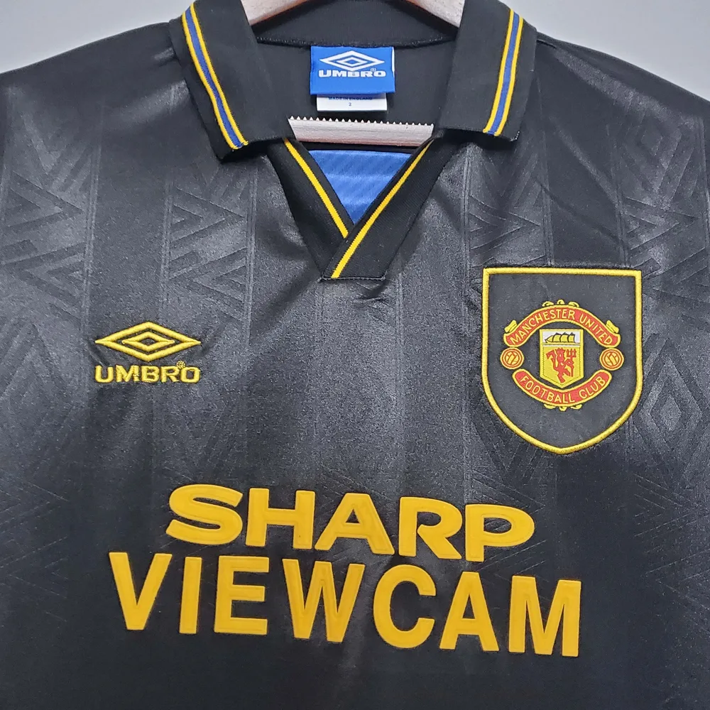 Manchester United 1993/1994 Retro Manchester United Third Away Football Shirt 1993/1994 — 3