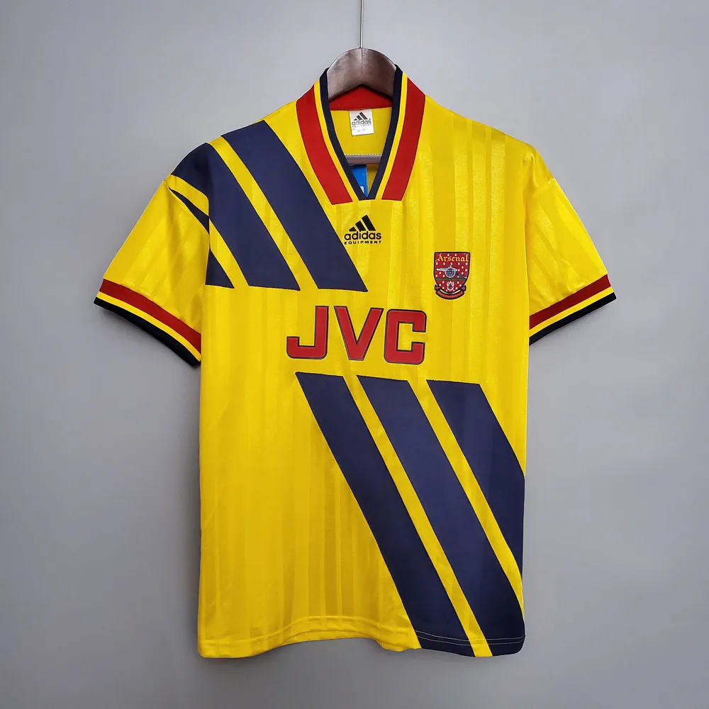 Arsenal 1993/1994 Retro Arsenal Visitante Camiseta de fútbol 1993/1994