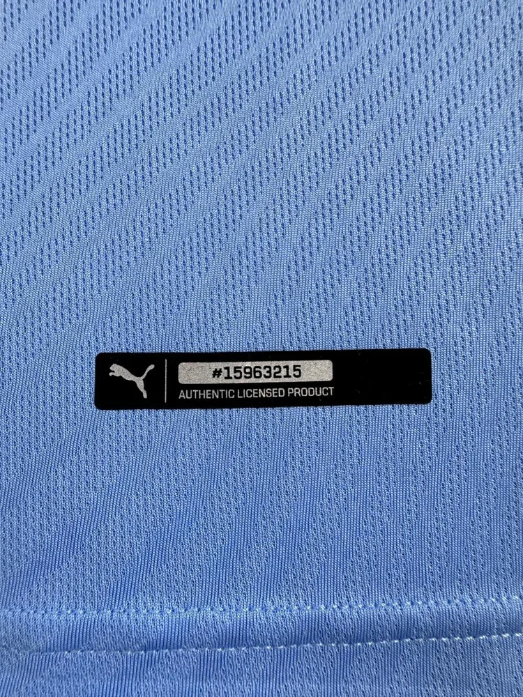 Manchester City 2019-2020 Retro Manchester City Home Football Shirt 2019/2020 — 9