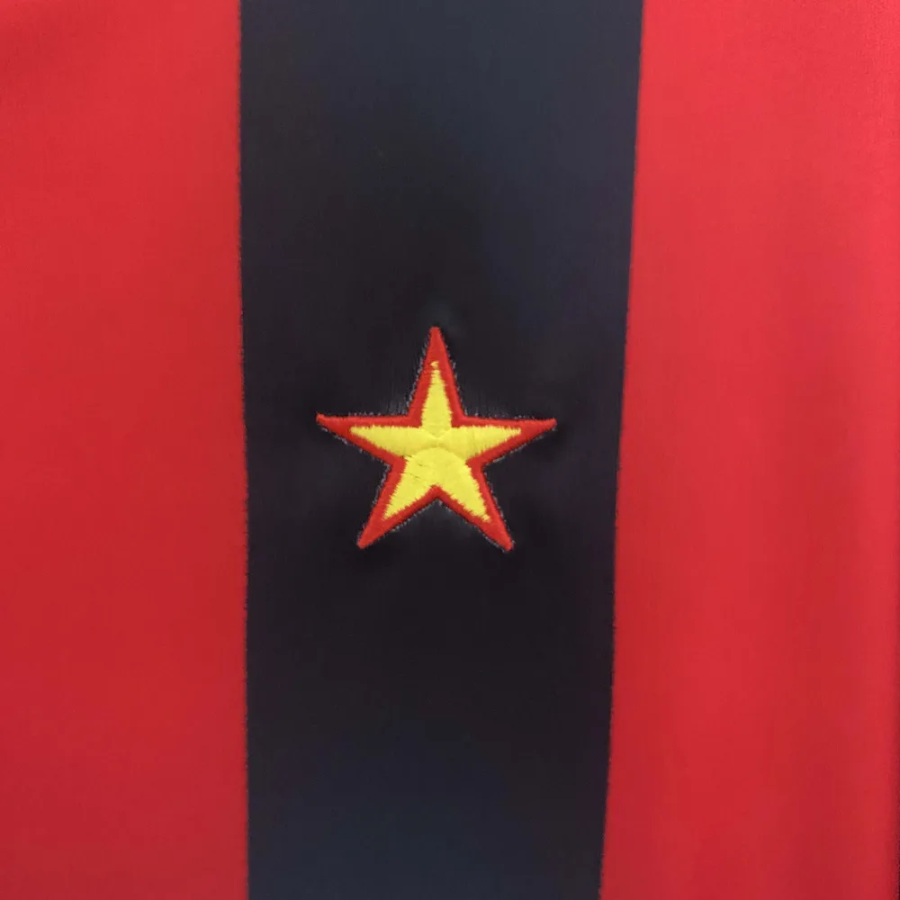 AC Milan 1990/1991 Retro AC Milan Home Football Shirt 1990/1991 — 6