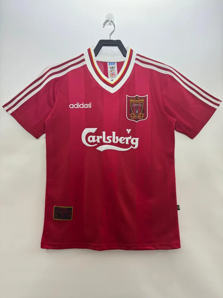 Liverpool 1995/1996 Retro Liverpool Local Camiseta de fútbol 1995/1996