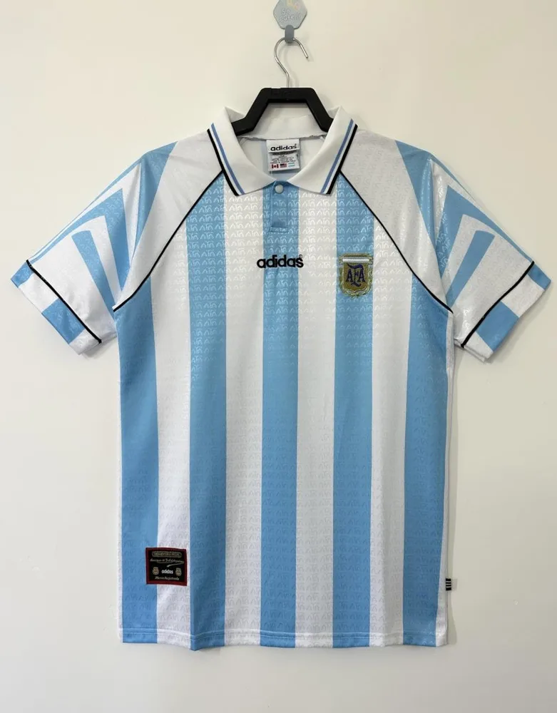 Argentina 1996-1997 Retro Argentina National Team Local Jersey 1996/1997