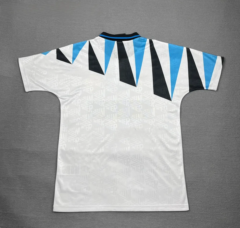 Inter Milan 1992-1993 Retro Inter Milan Visitante Camiseta de fútbol 1992/1993 — 2