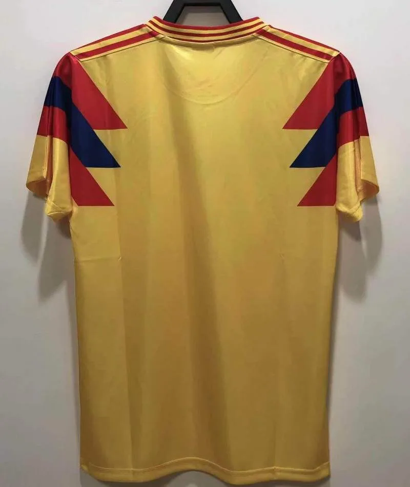 Colombia 1990 Retro Colombia Home Football Shirt 1990 — 2
