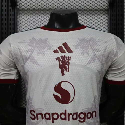 Manchester United 2026/2027 Versión jugador Manchester United Tercera Visitante Camiseta de fútbol 2026/27 — 3