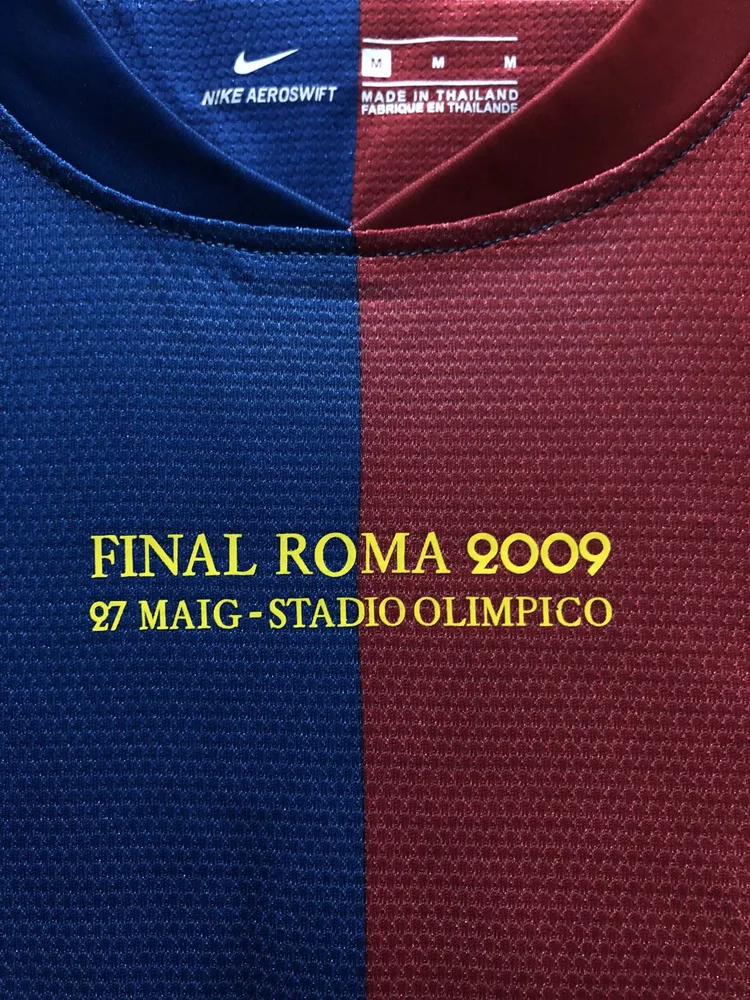 Barcelona 2008/2009 Retro Barcelona Football Shirt Home Champions League 2008/2009 — 5