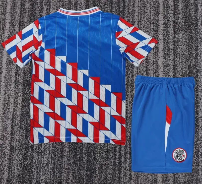 Ajax 1998/1990 Retro Ajax Visitante Camiseta de fútbol Talla infantil 1998/1990 — 2