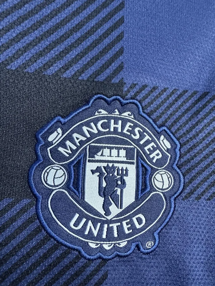 Manchester United 2013/2014 Retro Long Sleeve Manchester United Away Football Shirt 2013/2014 — 6