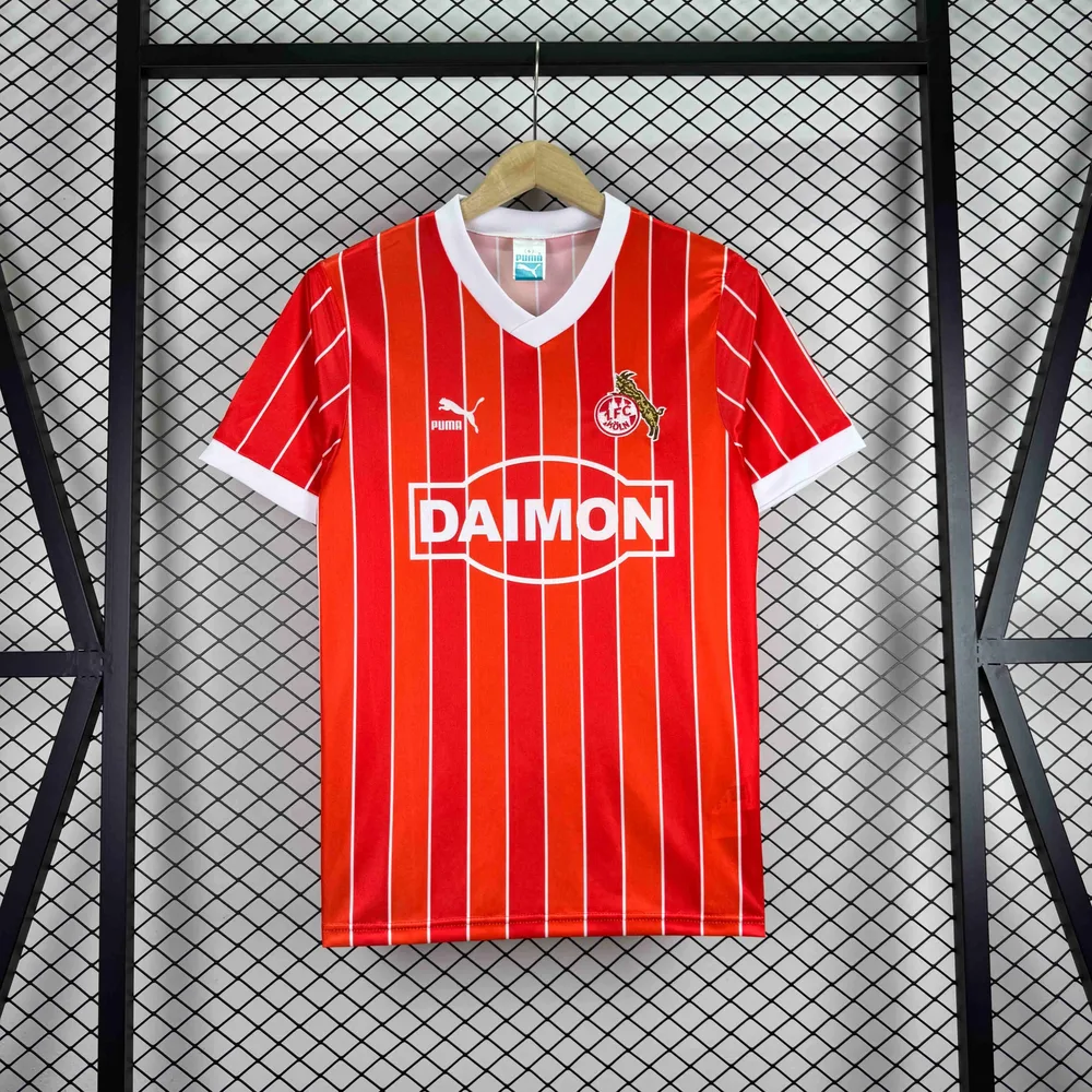 FC Köln 1985/1986 Retro FC Köln Visitante Camiseta de fútbol 1985/1986