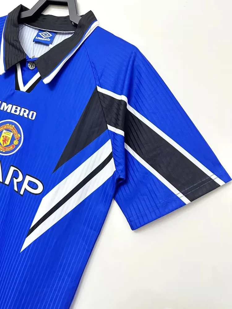 Manchester United 1996/1998 Retro Manchester United Third Away Football Shirt 1996/1998 — 5
