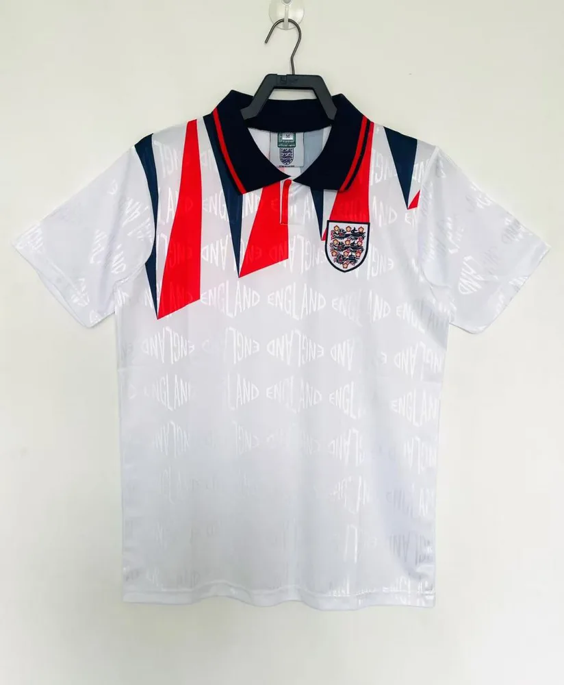 England 1992 Retro England Local Camiseta de fútbol 1992