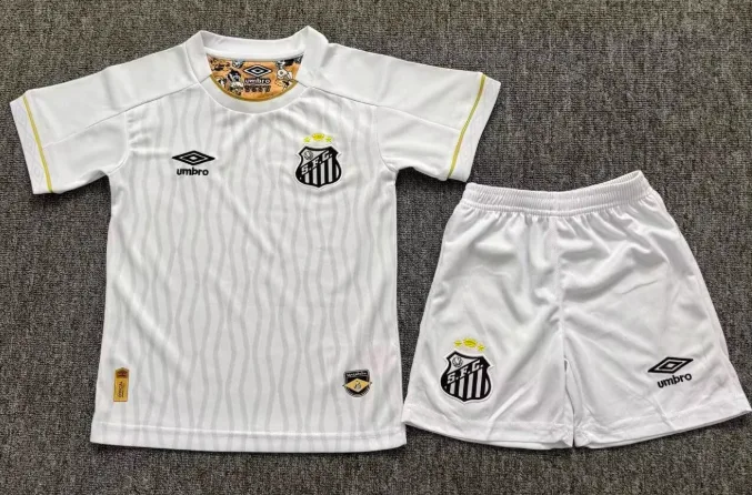 Santos 2026/2027 Santos Home Football Jersey Kids Size 2026/27