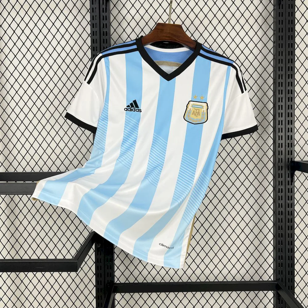 Argentina 2014 Retro Argentina National Team Local Jersey 2014