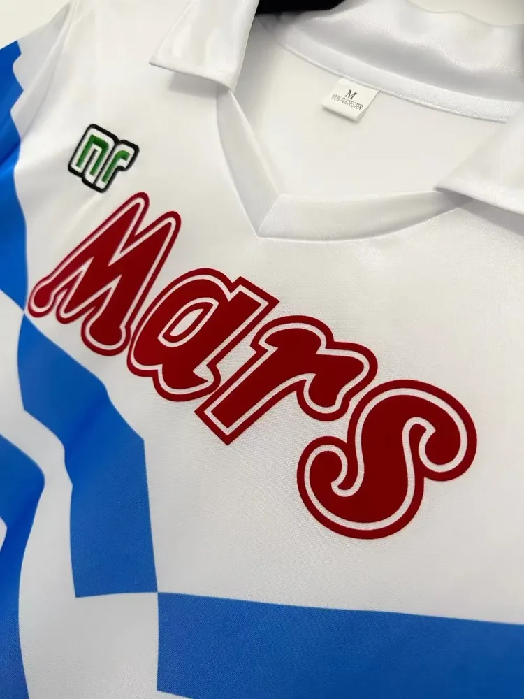 Napoli 1988/1989 Retro Napoli Visitante Camiseta de fútbol 1988/1989 — 4