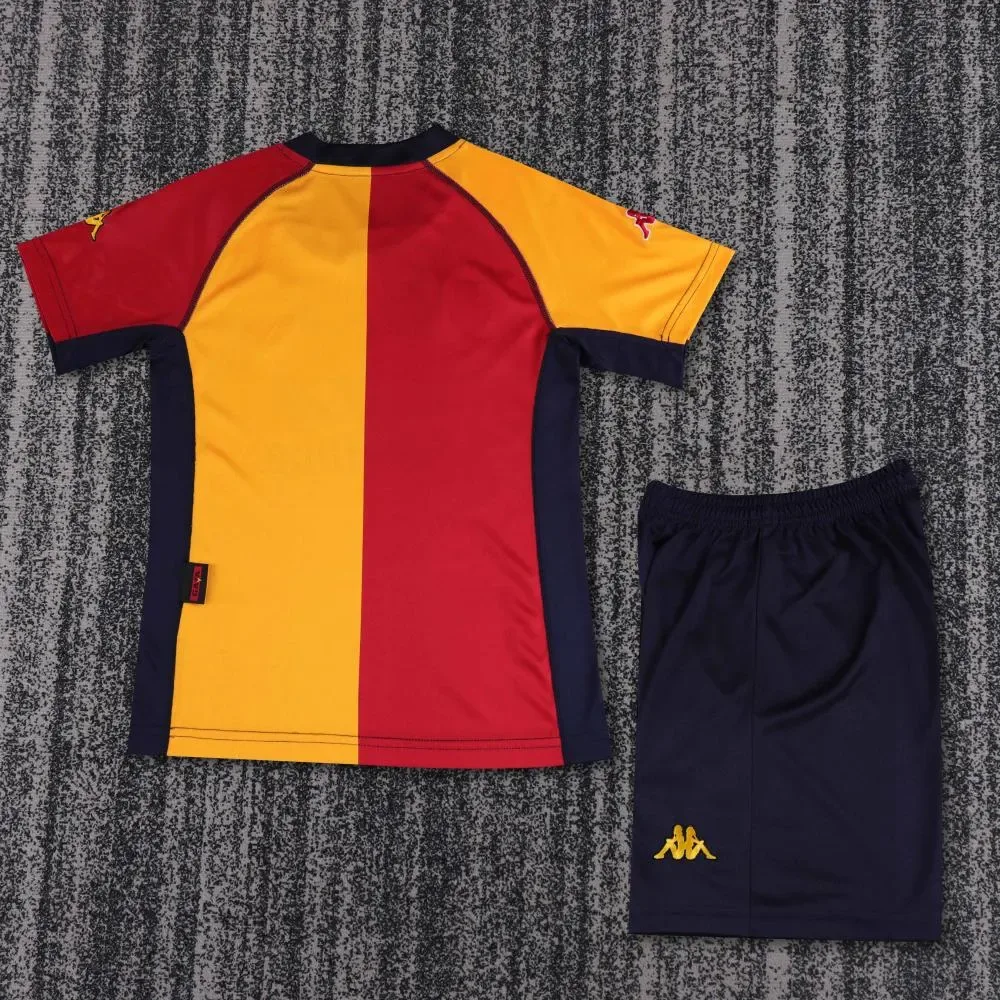 AS Roma 2000-2001 Retro Roma Home Soccer Jersey Kids Size 2000/2001 — 2