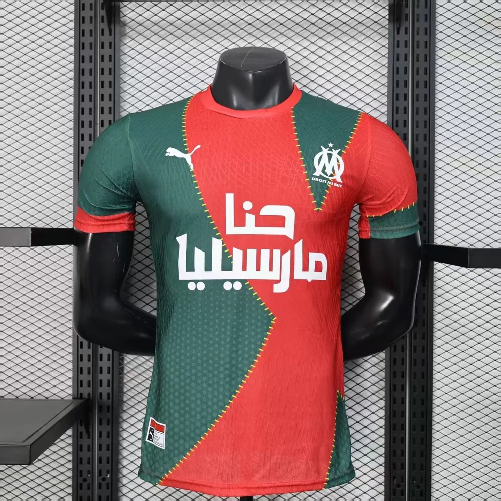 Marseille 2026/2027 Player Version Olympique de Marseille Special Edition 01 Football Jersey 2026/27