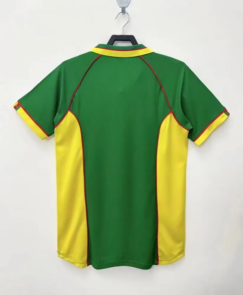 Cameroon 1998-1999 Retro Cameroon Local Camiseta de fútbol 1998/1999 — 2