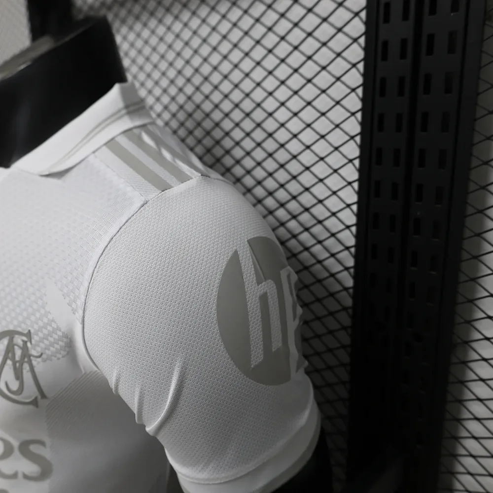 Real Madrid 2026/2027 Player Version Real Madrid 125th Anniversary Edition White Football Jersey 2026/27 — 4