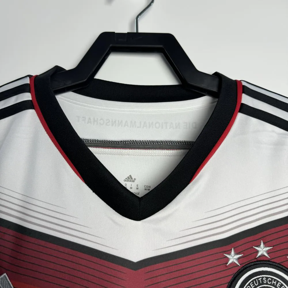 Germany 2014 Retro Soccer Jersey Germany Home 2014 — 3