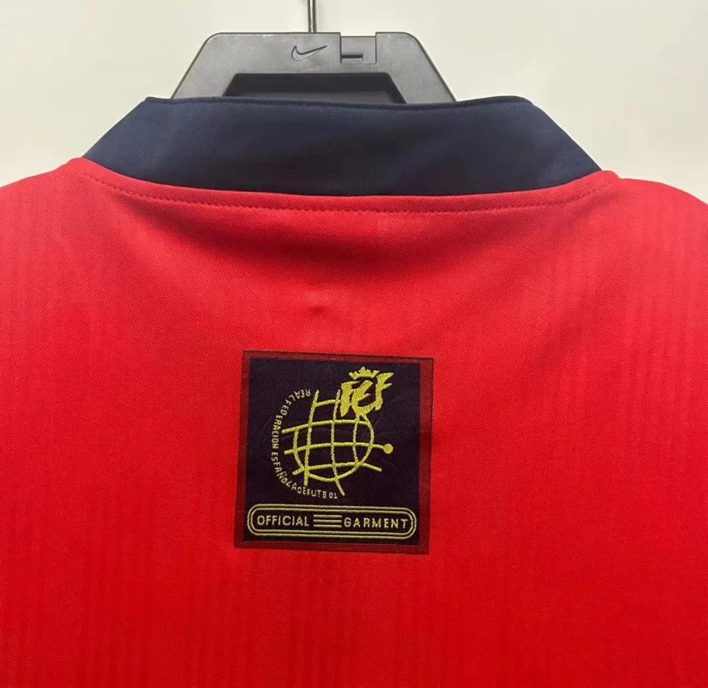 Spain 1996 Retro Spain Local Camiseta de fútbol 1996 — 7