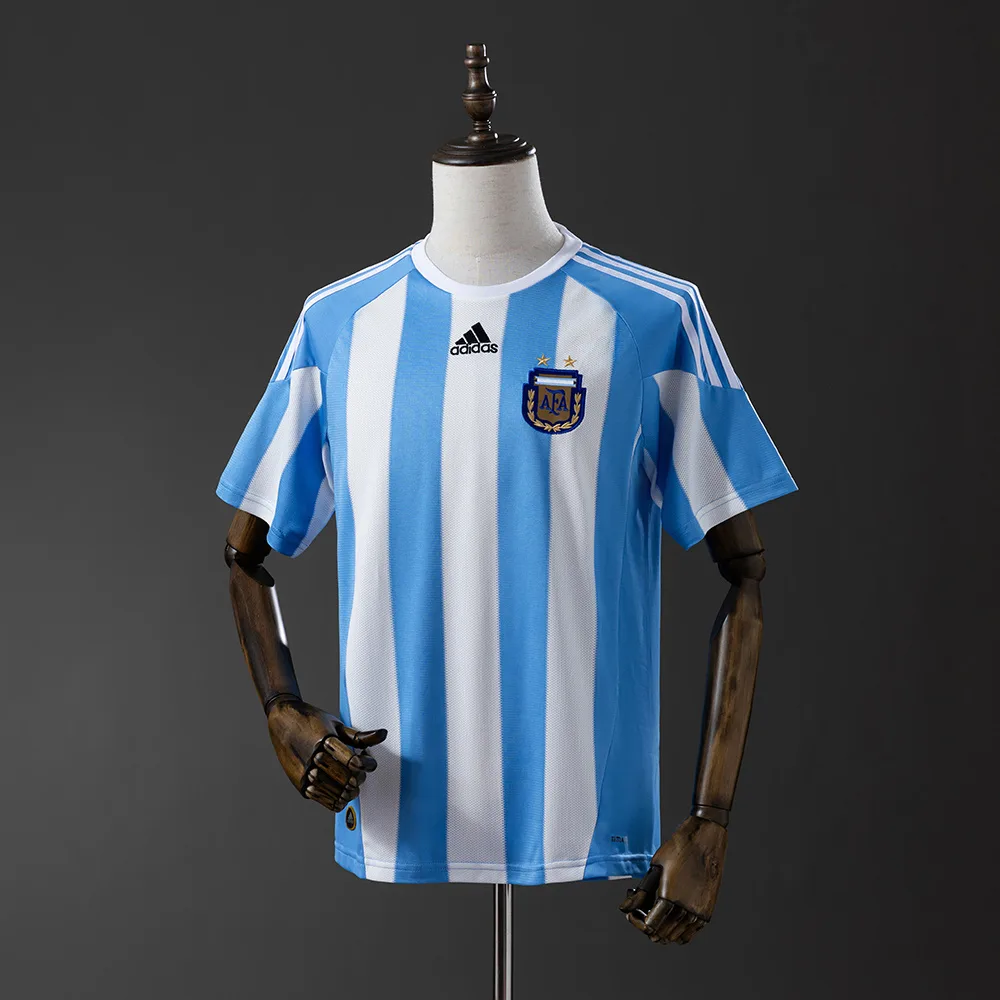 Argentina 2010 Retro Argentina Local Jersey 2010