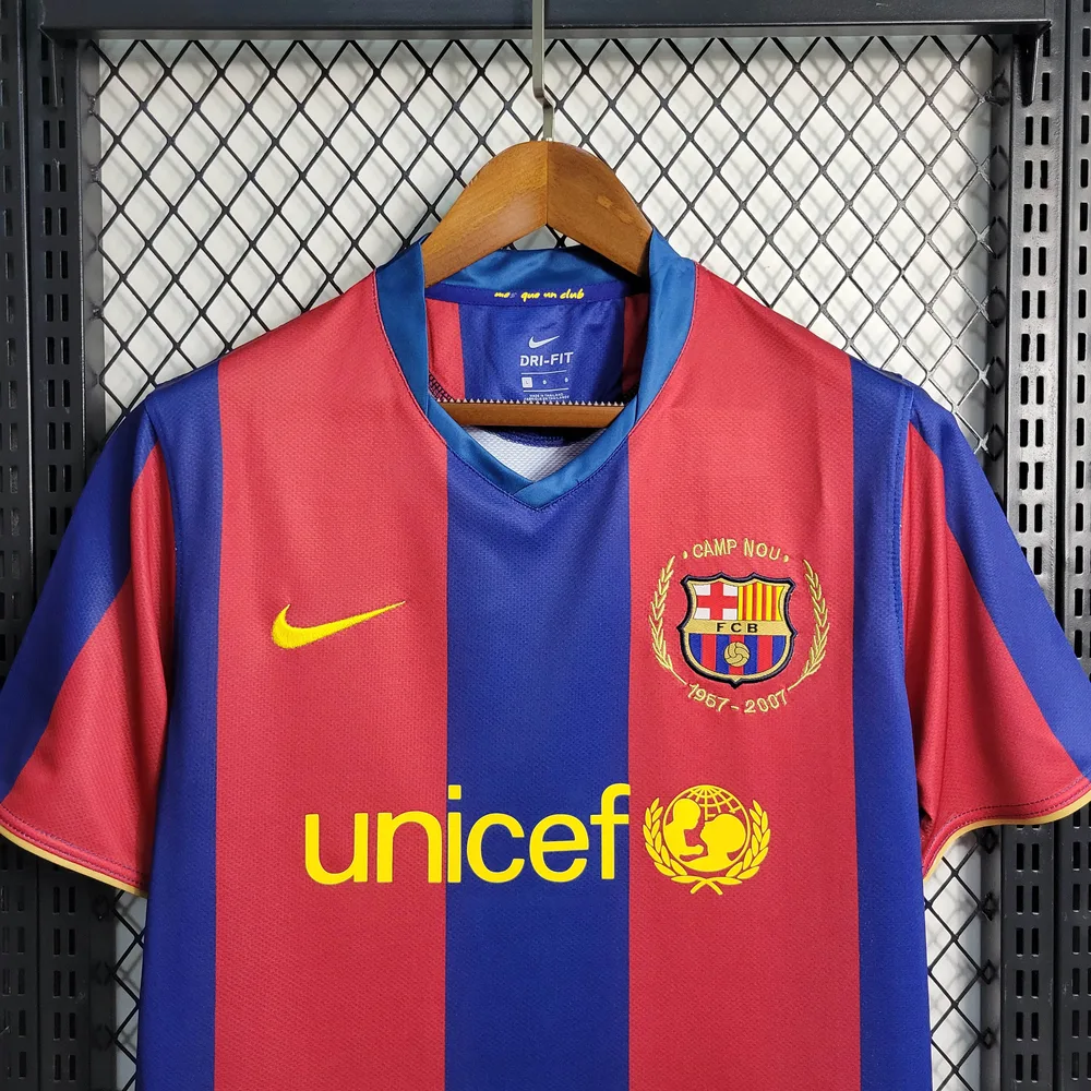Barcelona Retro Barcelona Camiseta de fútbol Local 2007/2008 2007/2008 — 3