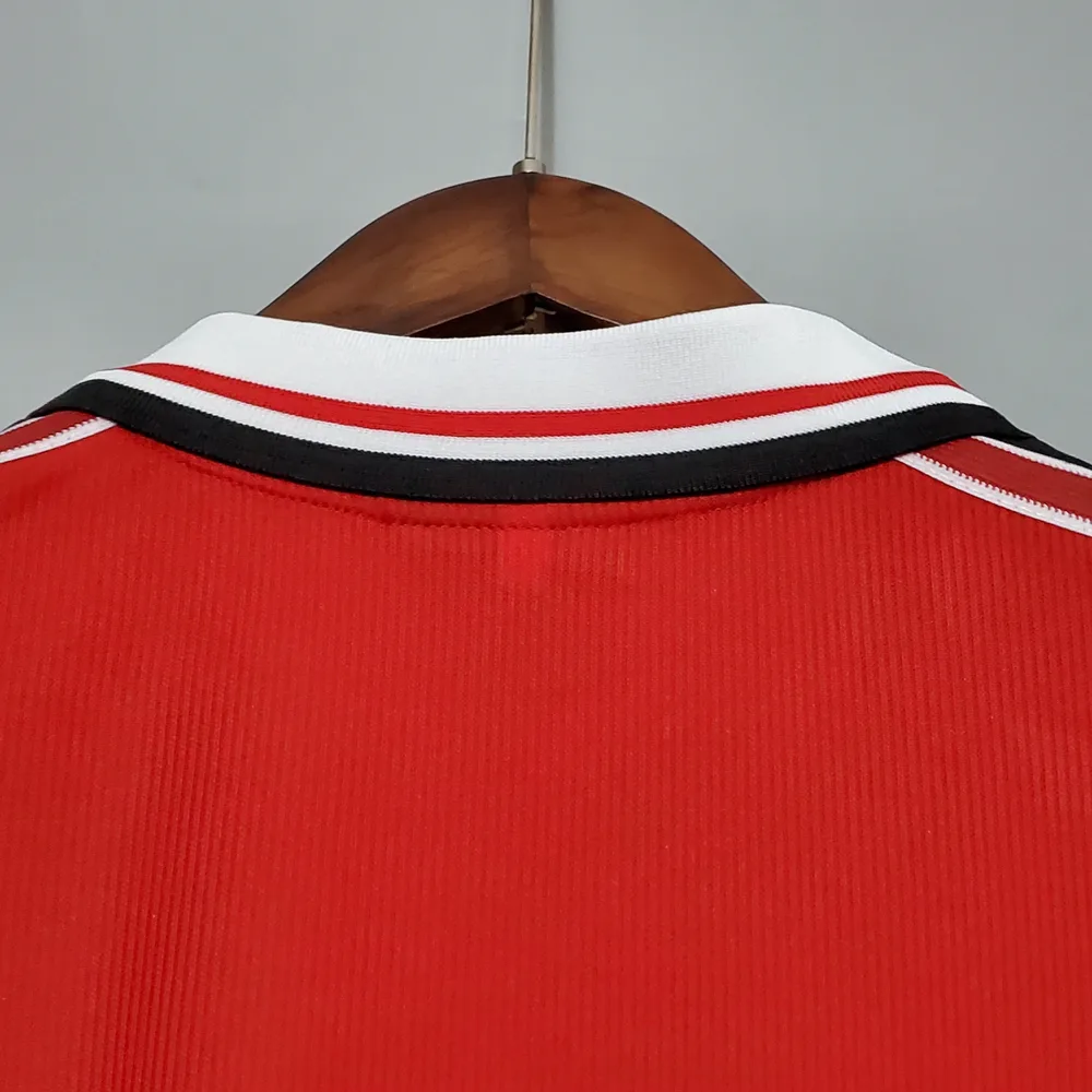 Manchester United 1998/1999 Retro Manchester United Home Football Shirt 1998/1999 — 7