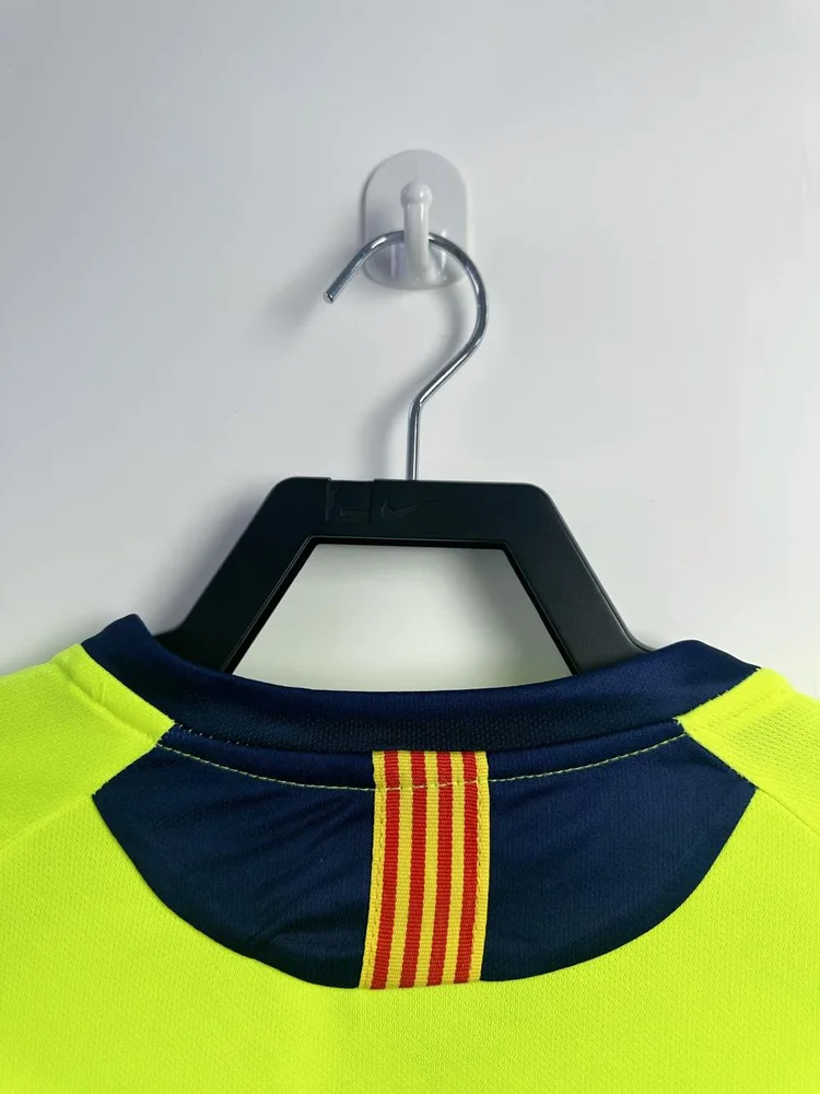 Barcelona 2005/2006 Retro Barcelona Away Football Jersey Long Sleeve 2005/2006 — 4
