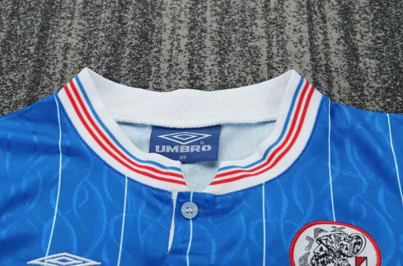 Ajax 1998/1990 Retro Ajax Visitante Camiseta de fútbol Talla infantil 1998/1990 — 4