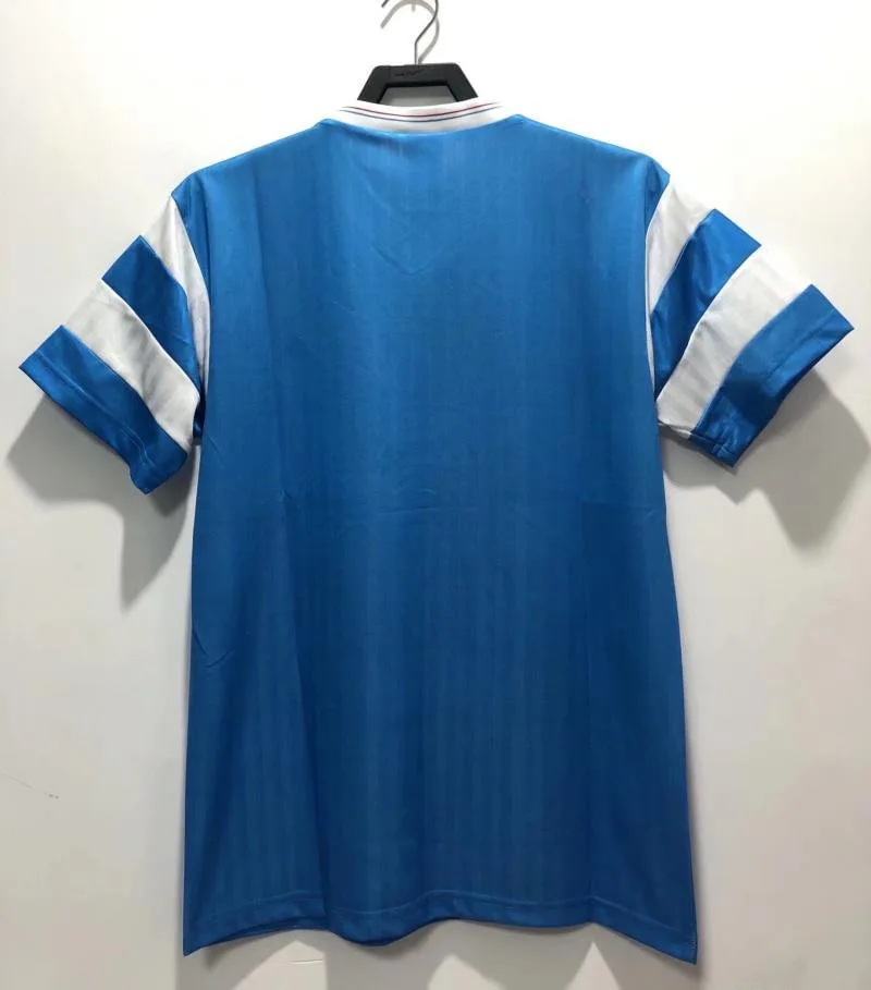 Marseille 1990 Retro Olympique de Marseille Visitante Camiseta de fútbol 1990 — 2