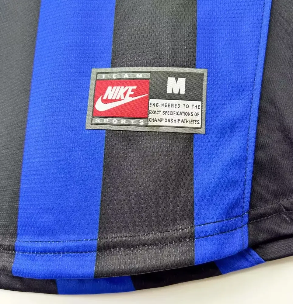 Inter Milan 1998/1999 Retro Inter Milan Home Football Jersey 1998/1999 — 8