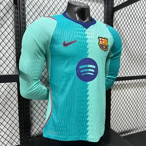 Barcelona 2026/2027 Long Sleeve Player Version Barcelona Third Away Football Jersey 2026/27 — 3