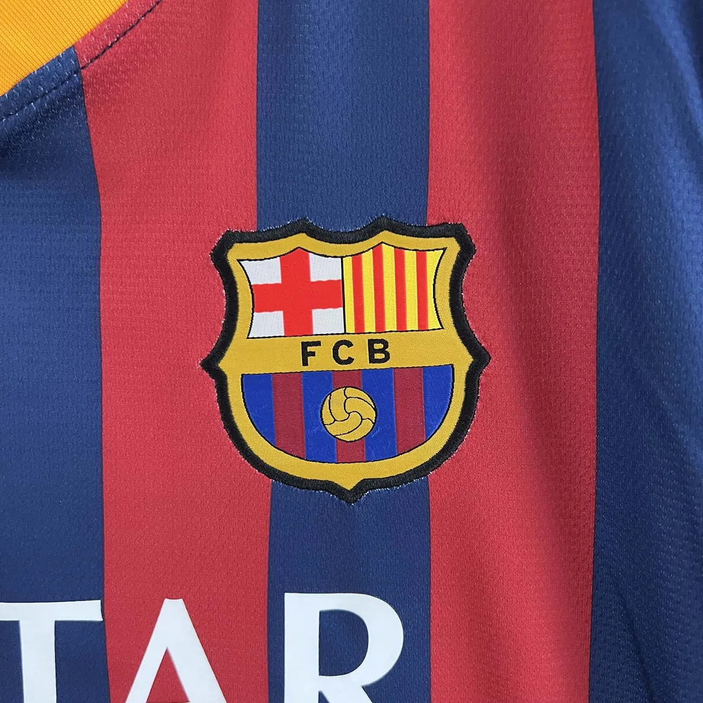Barcelona 2013/2014 Retro Barcelona Home Football Shirt 2013/2014 — 6