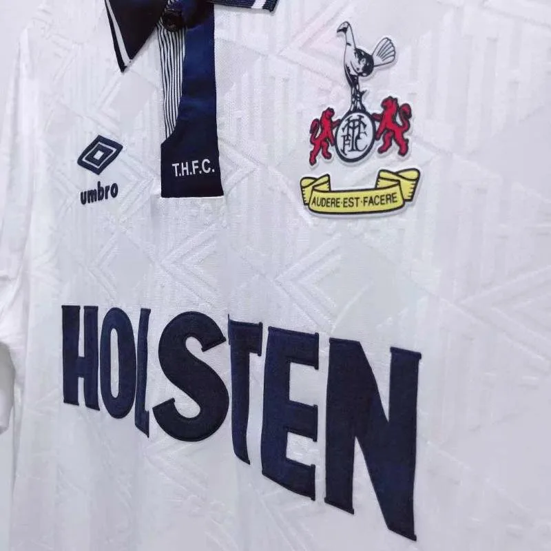 Tottenham 1991/1993 Retro Tottenham Hotspur Home Football Shirt 1991/1993 — 7