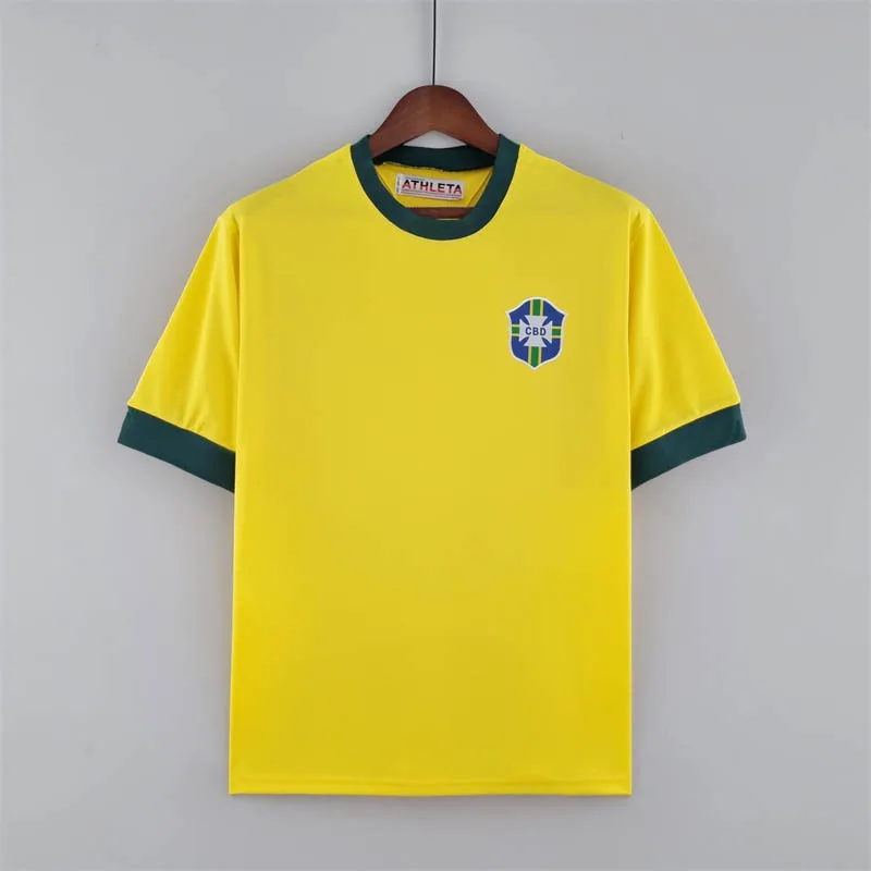 Brazil 1970 Retro Brazil Local Camiseta de fútbol 1970