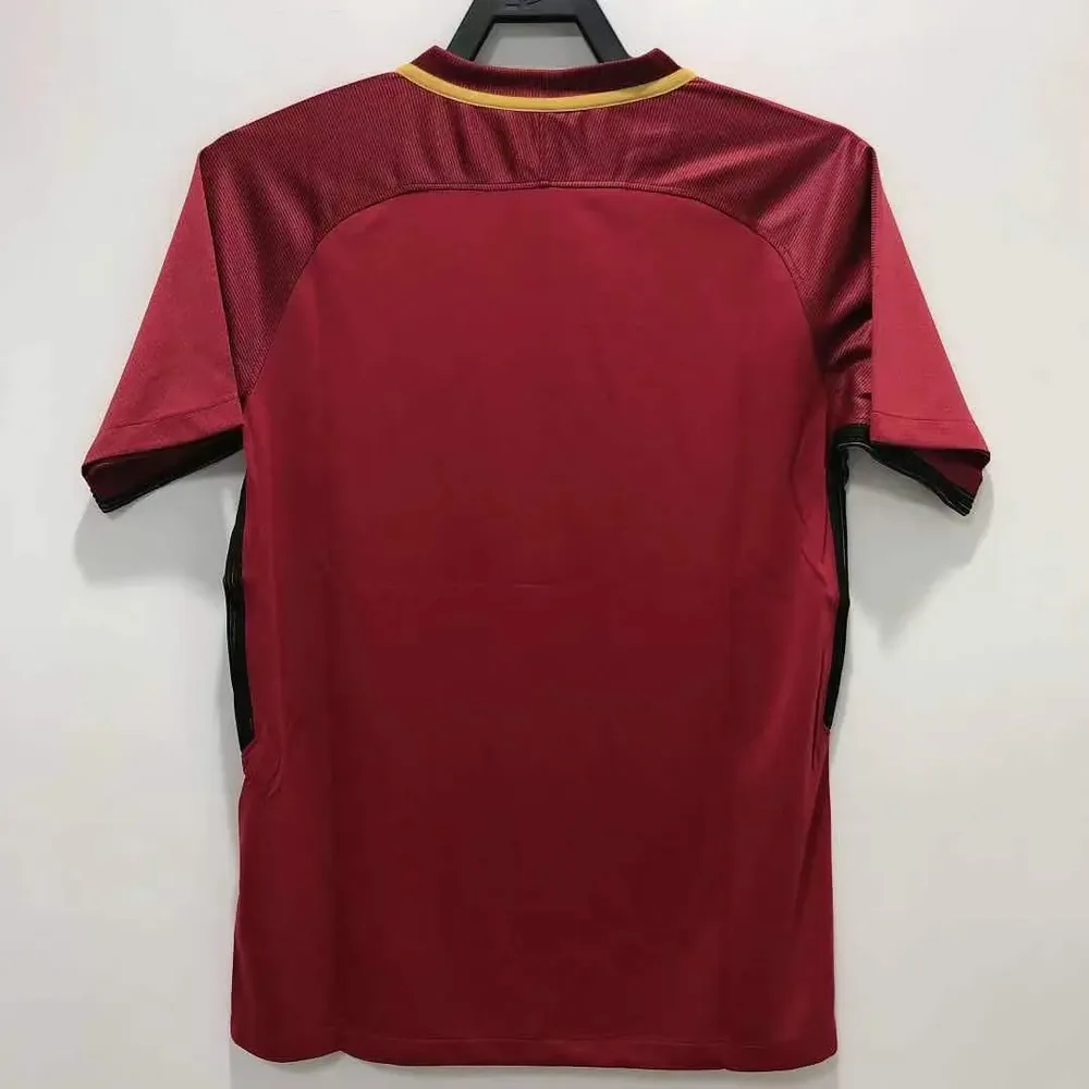 AS Roma 2017/2018 Retro Roma Home Soccer Jersey 2017/2018 — 2