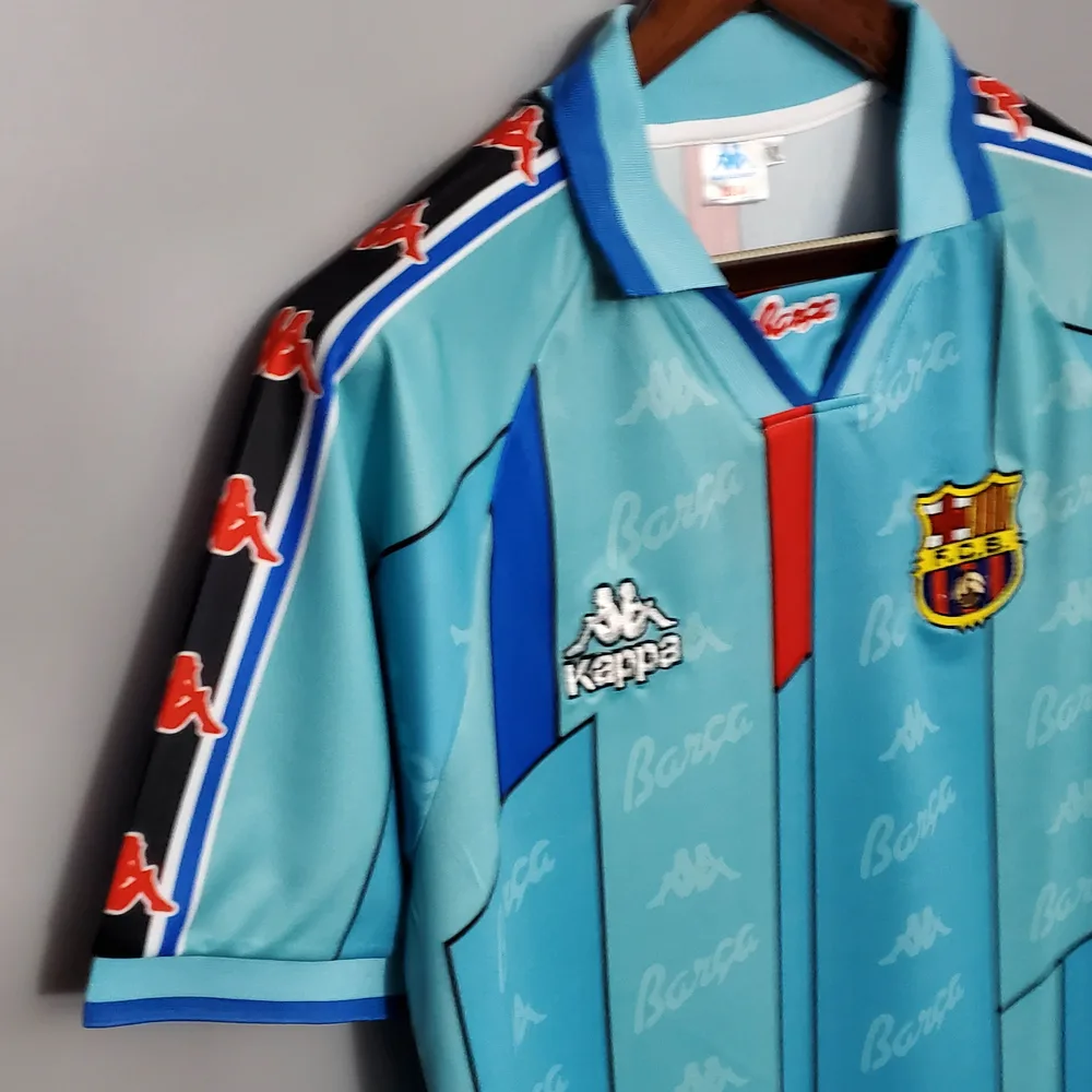 Barcelona 1996/1997 Retro Barcelona Away Football Shirt 1996/1997 — 6