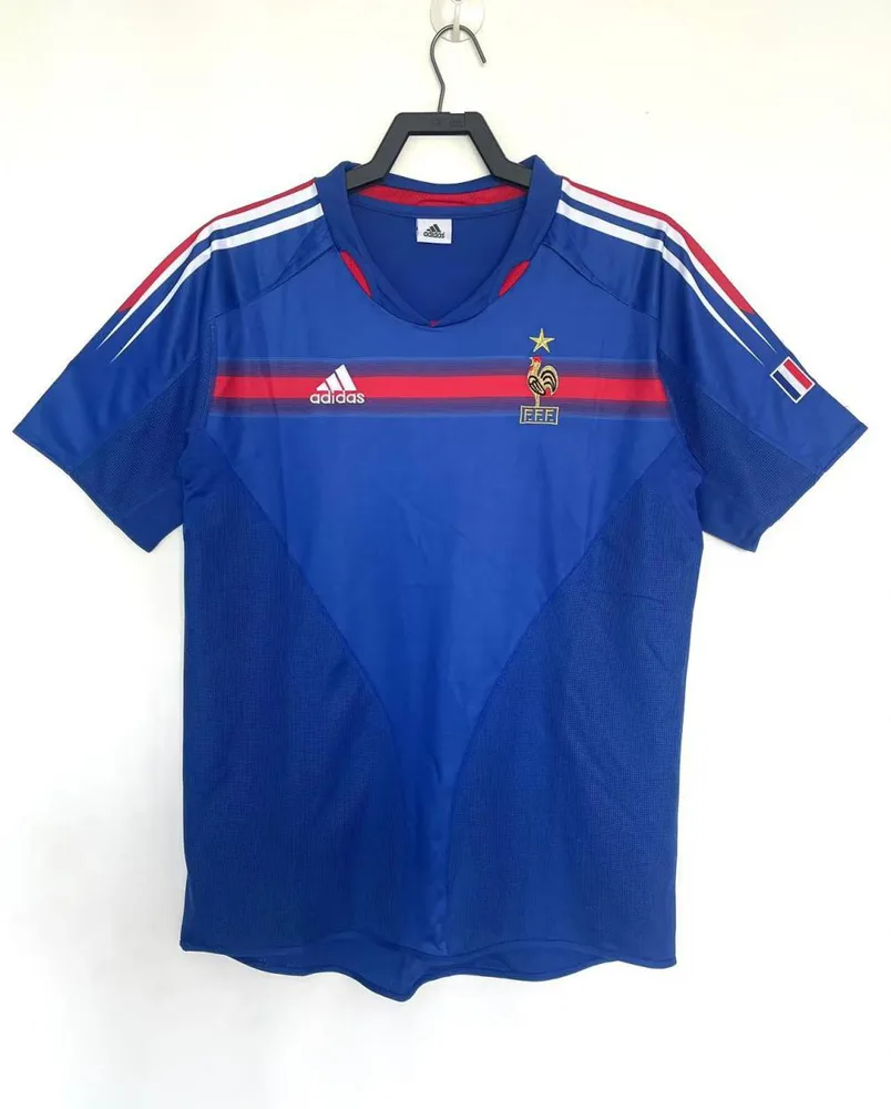 France 2004 Retro France Home Football Shirt 2004