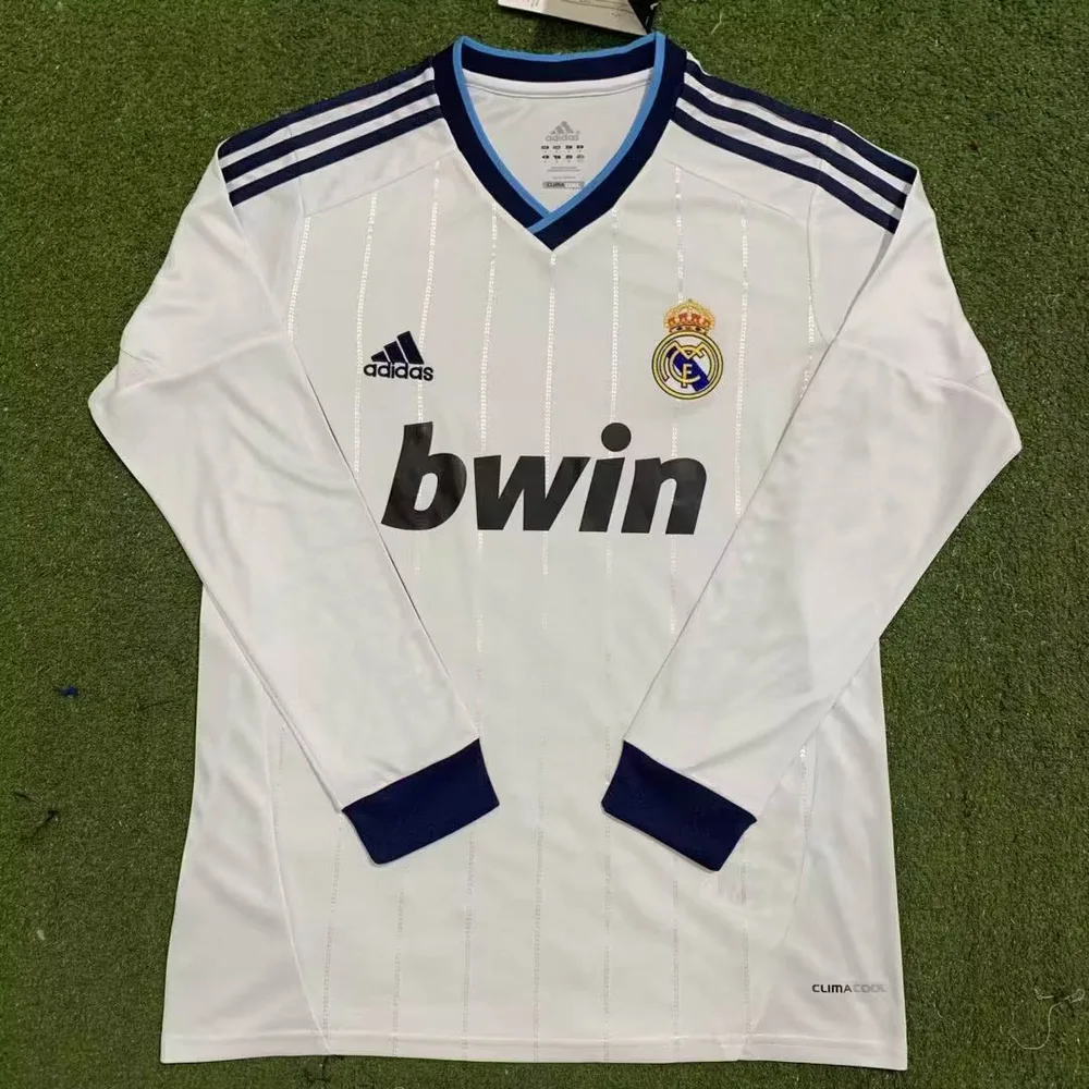 Real Madrid 2012/2013 Retro Manga larga Real Madrid Local 2012/2013