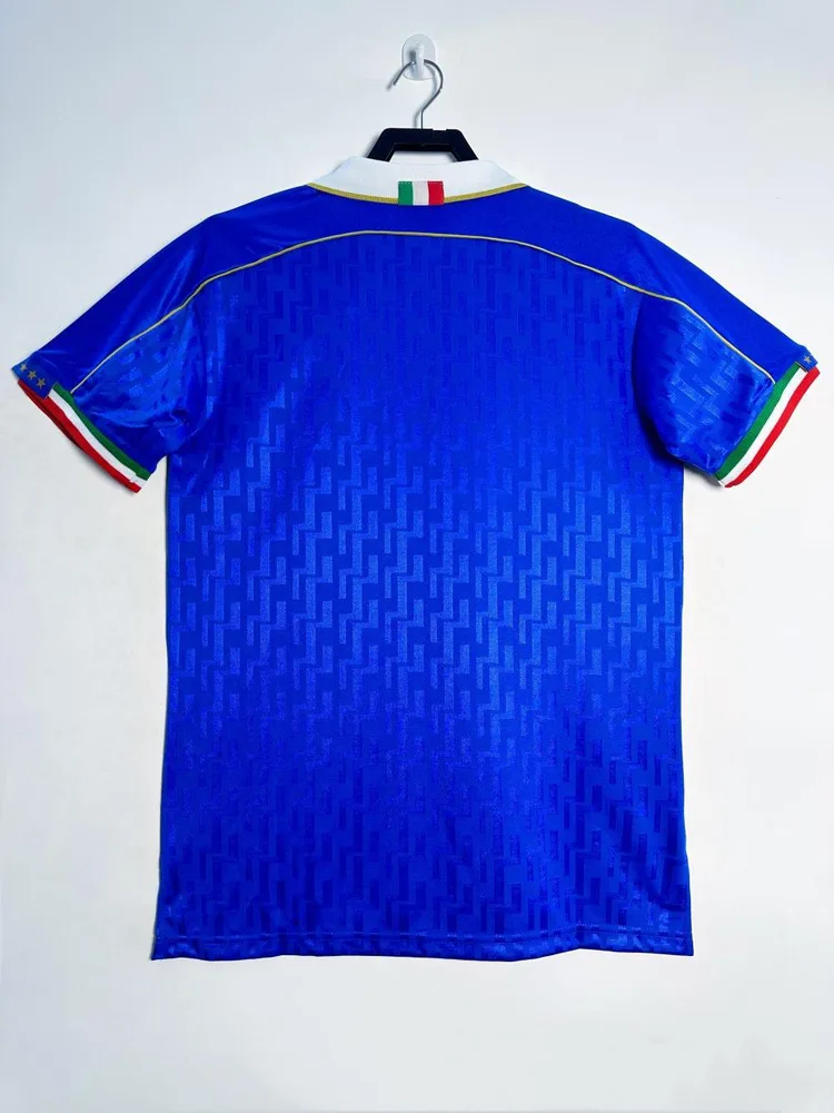 Italy 1995 Retro Italy Home Soccer Shirt 1995 — 2