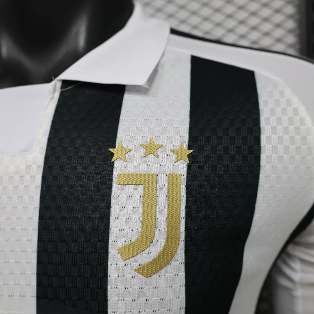 Juventus 2026/2027 Long Sleeve Player Version Juventus Home Football Jersey 2026/27 — 5