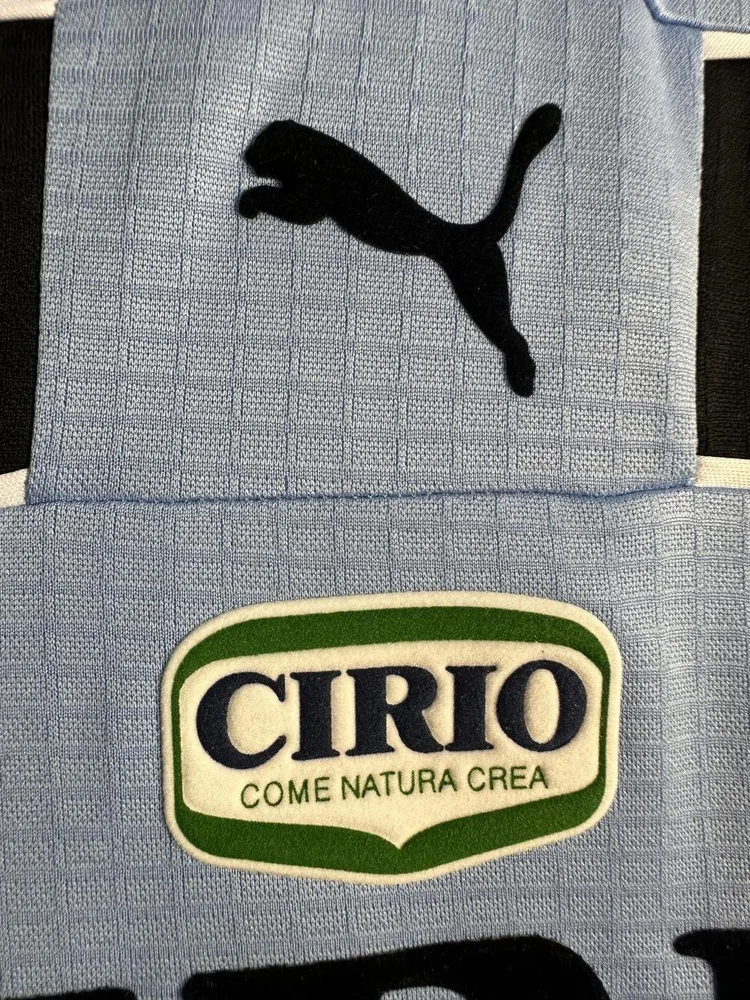 Lazio 1998/1999 Retro Long Sleeve Lazio Home Soccer Jersey 1998/1999 — 7
