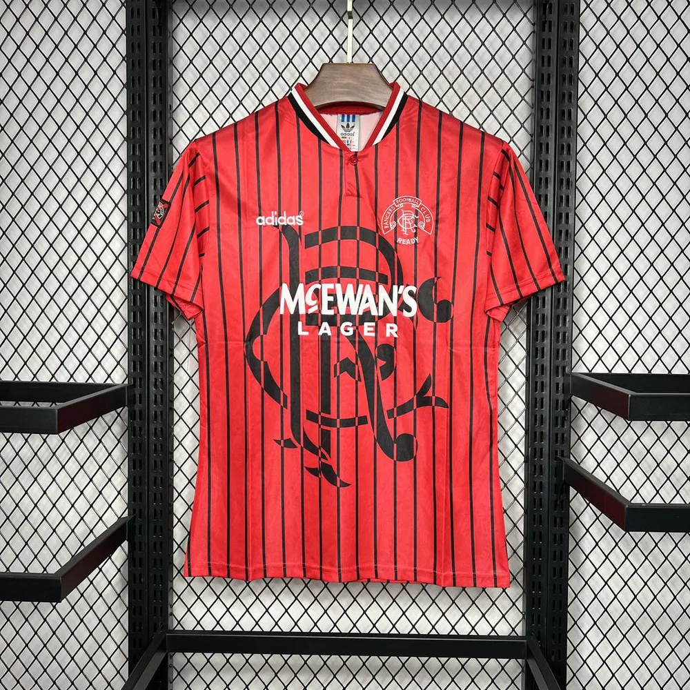 Rangers 1994/1995 Retro Rangers Visitante Camiseta de fútbol 1994/1995